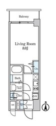 東陽町駅 徒歩5分 4階の物件間取画像